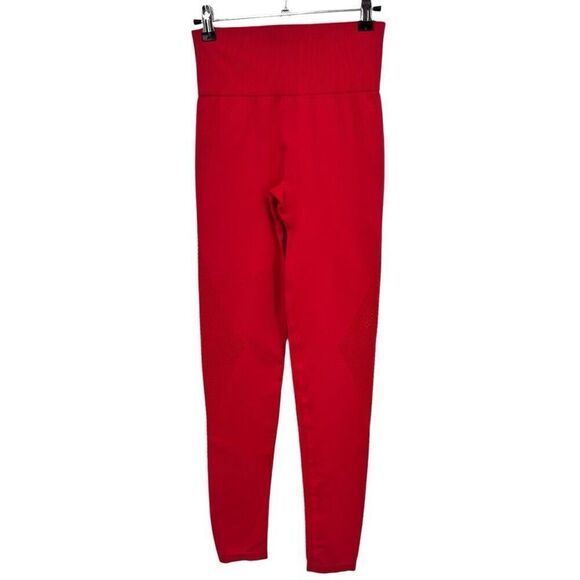 Victoria’s Secret Pink Cool & Comfy Leggings Red Size Small - Picture 5 of 8